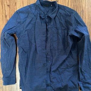 Vans Long Sleeve Button Up Top- Youth XL